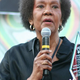 Dr. Frances Cress Welsing receives the Fannie Lou Hamer Community Award during the 10th Annual National Black LUV Festival in Washington, D.C., Sept. 21, 2008.
ELVERT XAVIER BARNES PHOTOGRAPHY